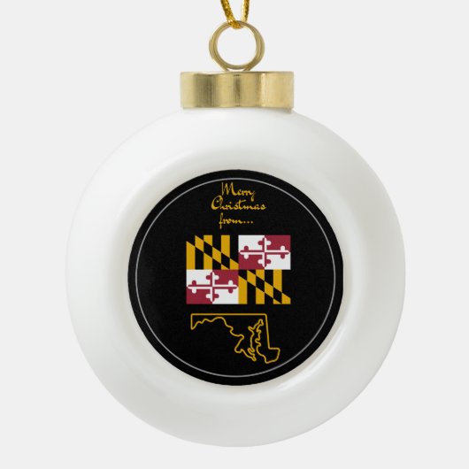 Maryland - Ornement "Chesapeake Christmas Charm" (Devant)