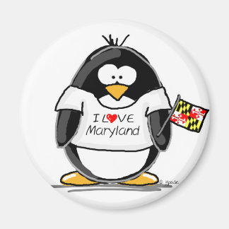 Maryland Penguin Magneet