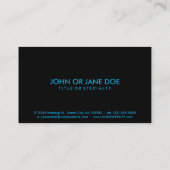 maryland pride blur visitekaartje (Achterkant)