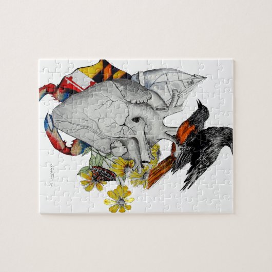 Maryland Pride Legpuzzel (Horizontaal)