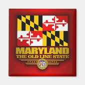Maryland Pride Magneet (Voorkant)