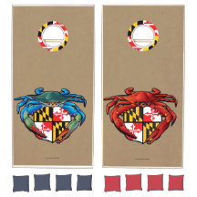 Maryland Red en Blue Crab Crest