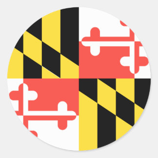 MARYLAND RONDE STICKER