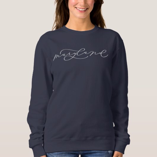 Maryland Script State Sweatshirt (Devant)