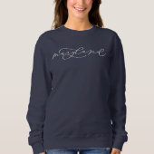 Maryland Script State Women's Sweatshirt (Voorkant)