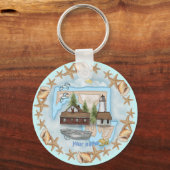 Maryland Shells Lighthouse sleutelhanger (Voorkant)