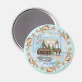 Maryland Shells vuurtoren magneet (Voorkant / Achterkant)