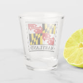 Maryland Shot Glas (Achterkant)