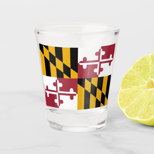 MARYLAND SHOT GLAS (Voorkant)