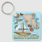 Maryland Sleutelhanger (Voorkant)