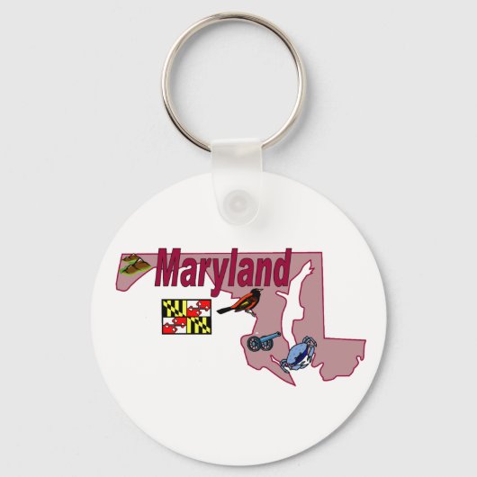 Maryland Sleutelhanger (Voorkant)