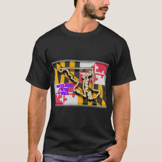 Maryland Staat van de VS Oversized T-shirt