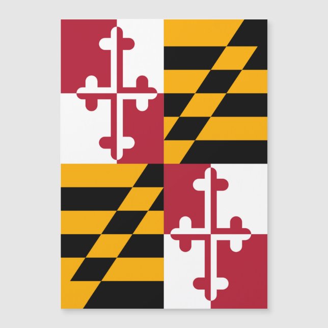 Maryland State Flag Custom Design (Voorkant)