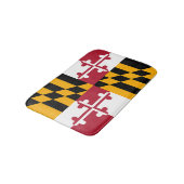 Maryland State Flag Custom Design Badmat (Gekanteld)