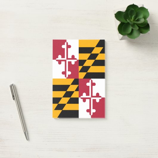 Maryland State Flag Design Accent Post-it® Notes (Kantoor)