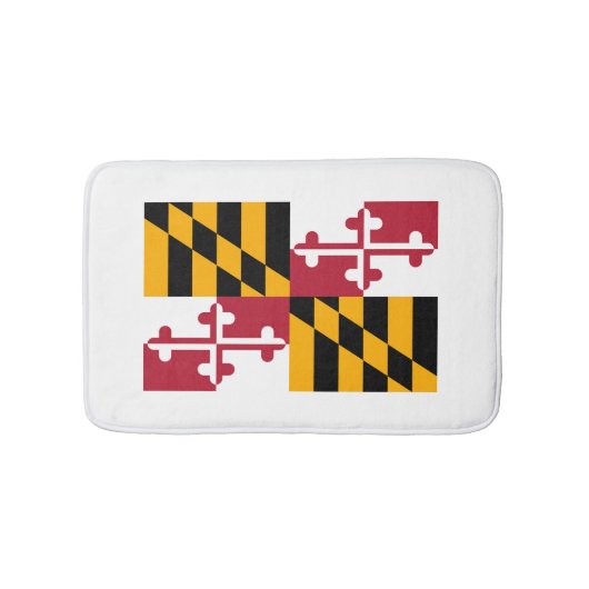 Maryland State Flag Design Badmat (Voorkant)