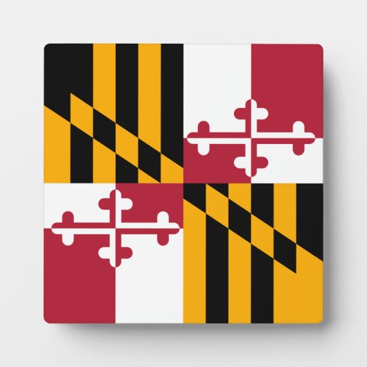 Maryland State Flag Design Decoration Fotoplaat (Voorkant)