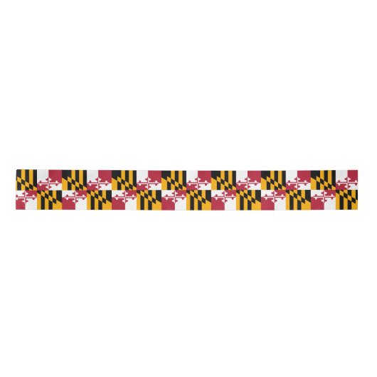 Maryland State Flag Festive Design Lint (Voorkant)