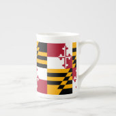 Maryland State Flag Graphic Porselein Kop (Rechts)
