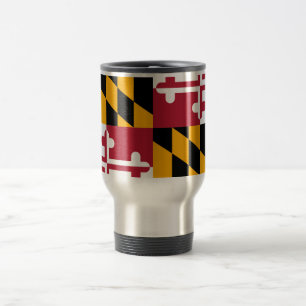 Maryland State Flag Style Decor Reisbeker