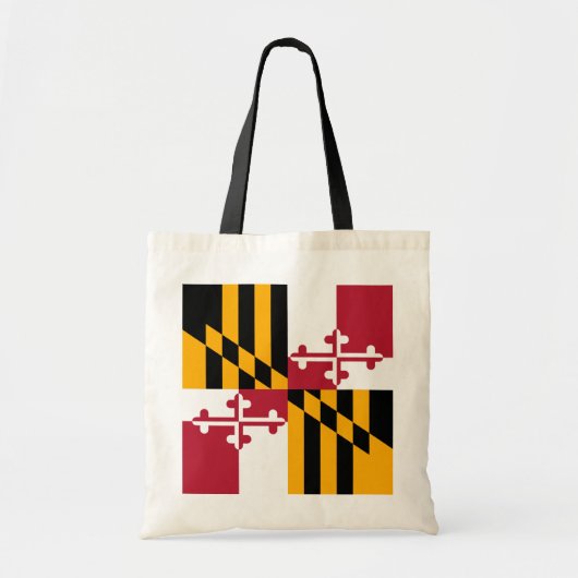 Maryland State Flag Stylish Graphic Tote Bag (Voorkant)