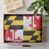 Maryland State Flag Tissue Paper Tissuepapier (Geschenk)