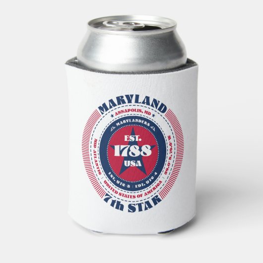 Maryland State Pride Monogram Glacière (Can Dos)