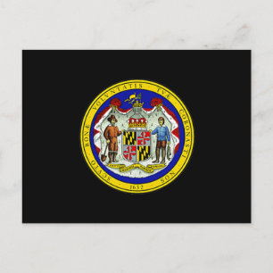 Maryland State Seal Briefkaart