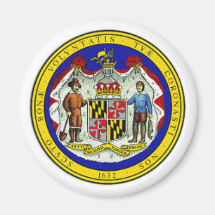 Maryland State Seal Magnet Magneet