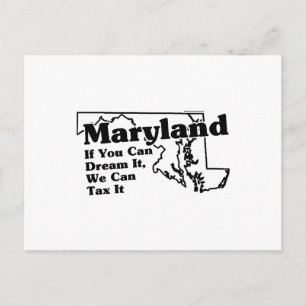 Maryland State Slogan Briefkaart