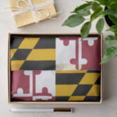 Maryland State Vlag Tissuepapier (Geschenk)