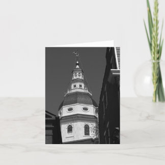 Maryland Statehouse, de Kaart van de Nota