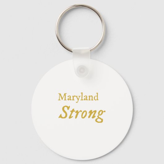 Maryland Strong Sleutelhanger (Voorkant)