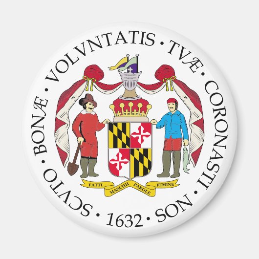Maryland-teken Magneet (Voorkant)
