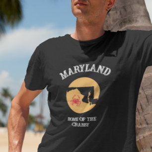 Maryland Thuis van de Krabachtige T-Shirt