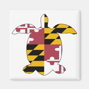 Maryland Turtle Magneet