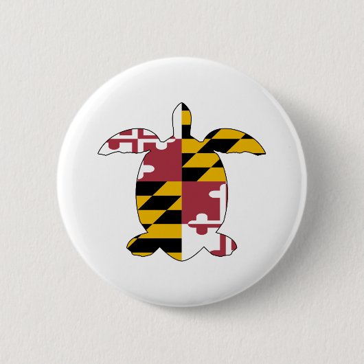 Maryland Turtle Ronde Button 5,7 Cm (Voorkant)