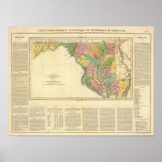 Maryland US Poster (Voorkant)