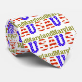 Maryland USA! Stropdas (Opgerold)