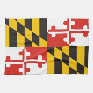 maryland usa - vlaghanddoek theedoek
