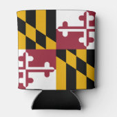 Maryland vlag, Amerikaanse vlag Blikjeskoeler (Achterkant)