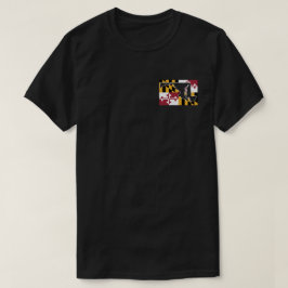 Maryland vlag/staat (klein) Shirt