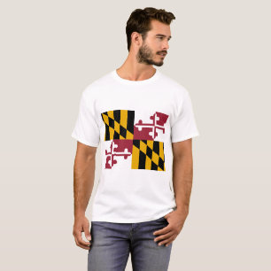 Maryland-vlag T-shirt