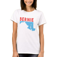 Maryland voor het T-shirt Bernie Sanders