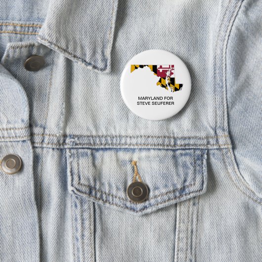 MARYLAND voor Steve Seuferer SENATE Button (In situ)