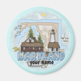 Maryland Vuurtoren magneet