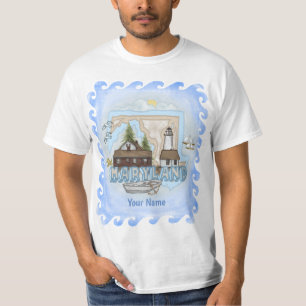Maryland Vuurtoren T-shirt