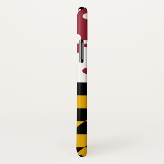 Marylandvlag Case-Mate iPhone Case (Achterkant / rechts)