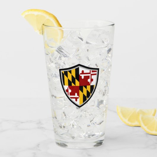 Marylandvlag Glas (Voorkant ijs)