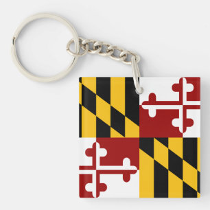 Marylandvlag Sleutelhanger